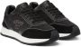 Versace logo-embroidered panelled sneakers Black - Thumbnail 2
