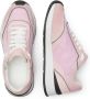 Versace logo-embroidered panelled sneakers Pink - Thumbnail 3