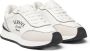 Versace logo-embroidered panelled sneakers White - Thumbnail 2