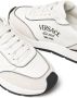 Versace logo-embroidered panelled sneakers White - Thumbnail 5