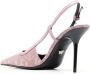 Versace Allover slingback pumps Pink - Thumbnail 3