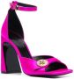 Versace Medusa 110mm satin sandals Pink - Thumbnail 2