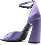 Versace Medusa 110mm satin sandals Purple - Thumbnail 3