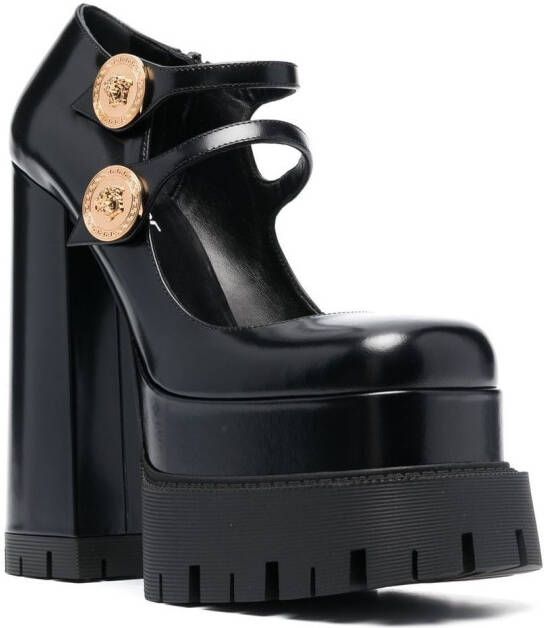 Versace Medusa 170mm platform pumps Black