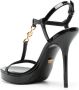 Versace Medusa '95 115mm patent sandals Black - Thumbnail 3