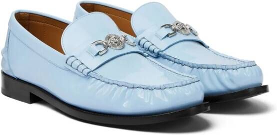 Versace Medusa '95 leather loafers Blue