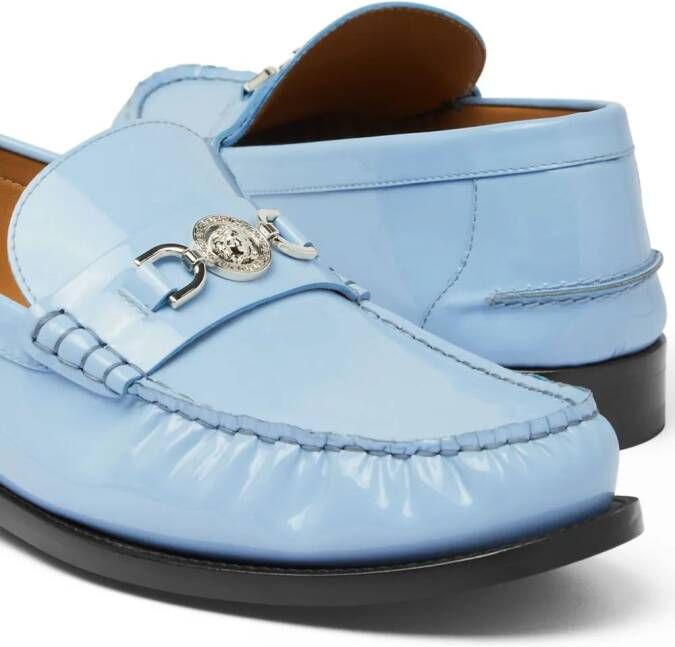Versace Medusa '95 leather loafers Blue