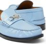 Versace Medusa '95 leather loafers Blue - Thumbnail 4