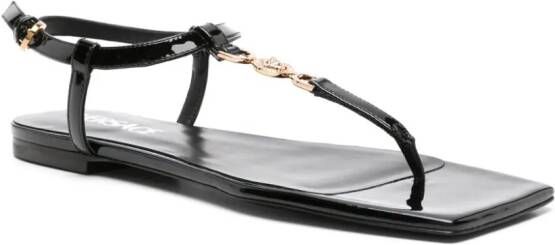 Versace Medusa '95 leather sandals Black