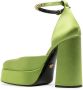 Versace Medusa Aevitas 125mm satin pumps Green - Thumbnail 3