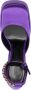 Versace Medusa Aevitas 125mm satin pumps Purple - Thumbnail 4