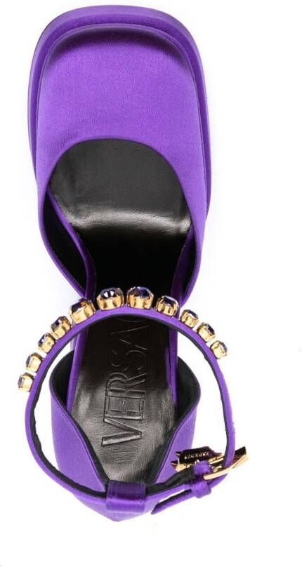 Versace Medusa Aevitas 155mm pumps Purple