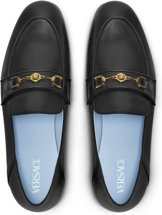 Versace Medusa '95 leather slippers Black