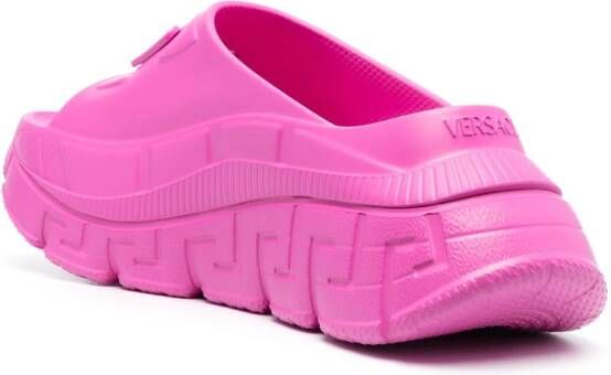 Versace Medusa '95 chunky-sole slides Pink