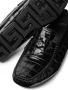 Versace Medusa crocodile-effect loafers Black - Thumbnail 3
