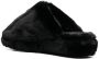 Versace Medusa faux-fur slippers Black - Thumbnail 2