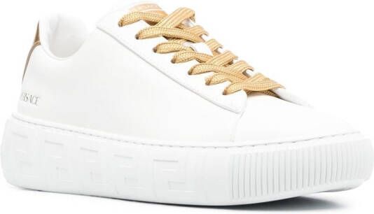 Versace Medusa Greca sneakers White
