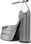 Versace Medusa Head-charm 160mm heeled pumps Silver - Thumbnail 3
