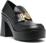 Versace Medusa-head leather loafers Black - Thumbnail 2