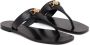 Versace Medusa Head leather sandals Black - Thumbnail 2