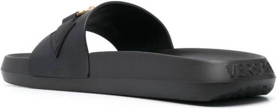 Versace Medusa Biggie moulded-footbed slides Black