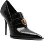 Versace Alia 115mm leather pumps Black - Thumbnail 2
