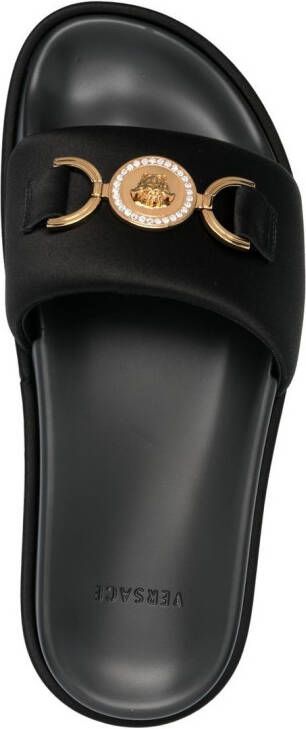 Versace Medusa '95 platform sandals Black