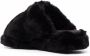 Versace Icon faux-fur slippers Black - Thumbnail 3