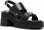 Versace Medusa-plaque sandals Black - Thumbnail 2