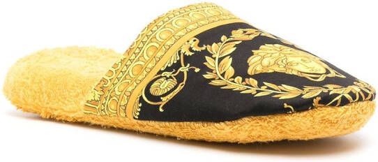 Versace I Love Baroque slippers Black
