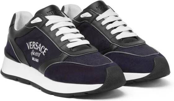 Versace Milano lace-up sneakers Black
