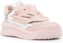 Versace Odissea leather sneakers Pink - Thumbnail 2