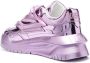 Versace Odissea metallic sneakers Purple - Thumbnail 3