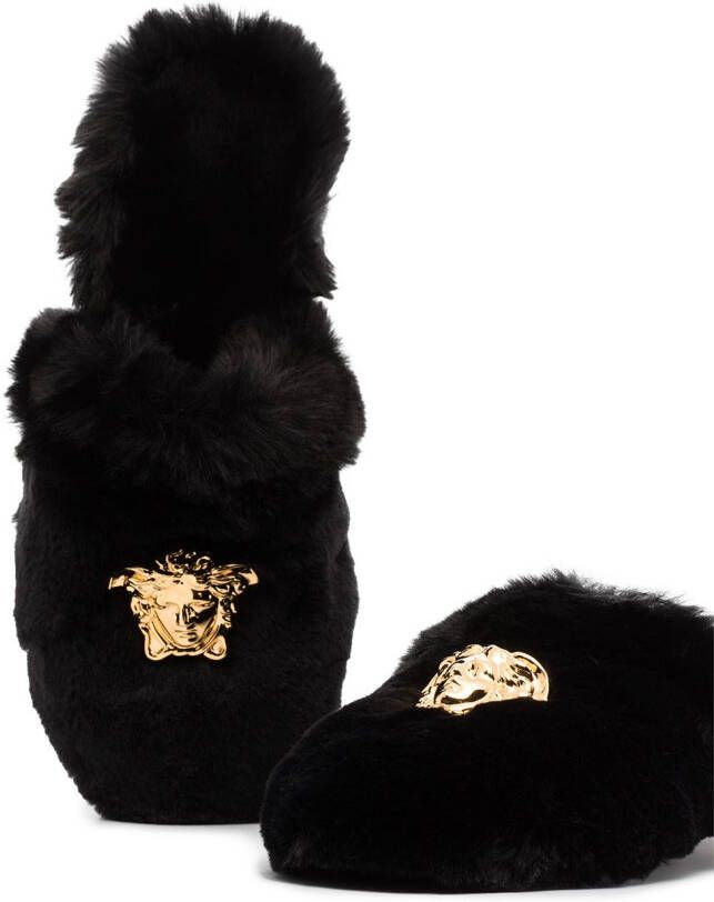 Versace Palazzo slippers Black