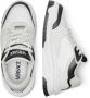 Versace panelled leather sneakers White - Thumbnail 3