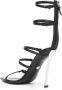 Versace Pin-Point 120mm sandals Black - Thumbnail 3