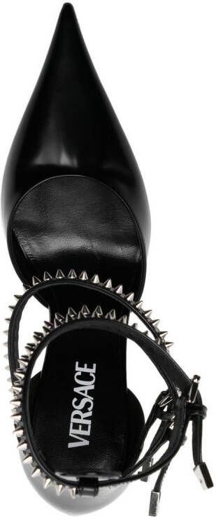 Versace Pin-Point buckled pumps Black