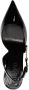 Versace Safety Pin 85mm slingback pumps Black - Thumbnail 4