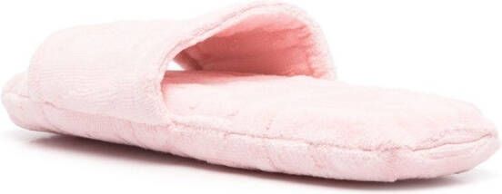Versace Allover slippers Pink