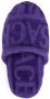 Versace Allover towel slippers Purple - Thumbnail 4