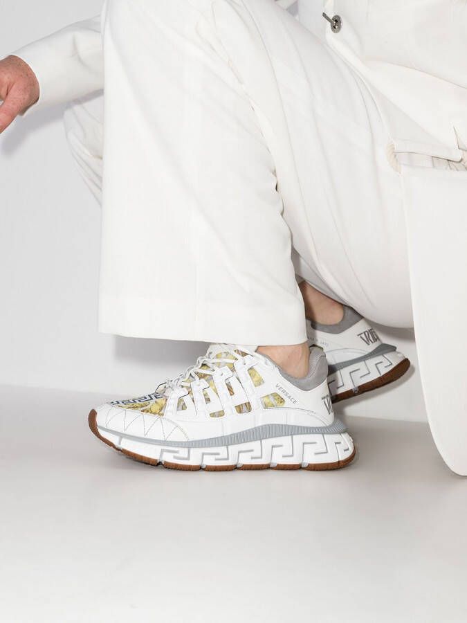 Versace Trigreca chunky sole sneakers White