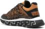 Versace Trigreca Dalmatian-print sneakers Brown - Thumbnail 3