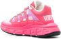 Versace Trigreca leather sneakers Pink - Thumbnail 3