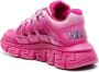 Versace Trigreca leather sneakers Pink - Thumbnail 3