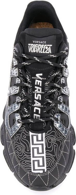 Versace Trigreca low-top sneakers Black