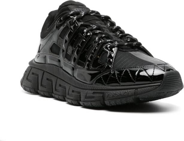 Versace Trigreca multi-panel sneakers Black