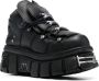 VETEMENTS 80mm chunky lace-up boots Black - Thumbnail 2
