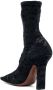 VETEMENTS crushed velvet sock boots Black - Thumbnail 3