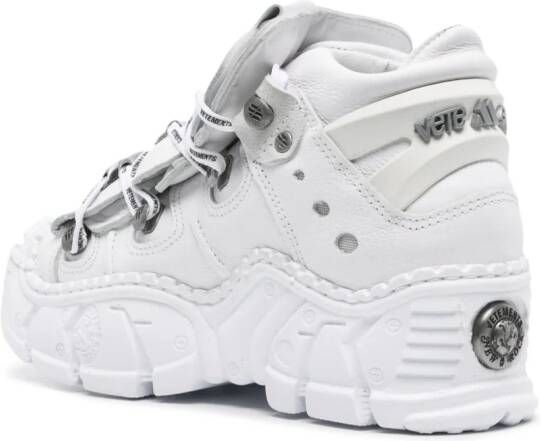 VETEMENTS x New Rock platform sneakers White