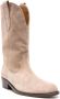 Via Roma 15 3381 ankle-length suede boots Neutrals - Thumbnail 2